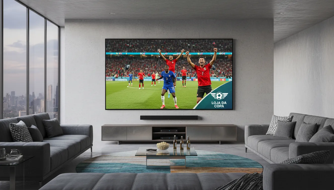 Qual a melhor TV para vibrar na Copa?