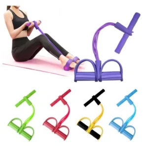 Tensão Elástica Com Suporte Para Pés TubeFit