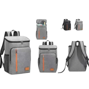 Mochila Térmica Cooler Capacidade 23L Impermeável Portátil Piquenique Quente E Frio
