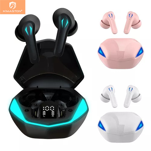 H'maston RS-29 Fone De Ouvido Bluetooth Gamer Sem Fio Com Led Original jogo e música