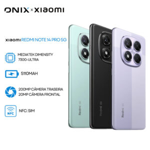 Xiaomi Redmi Note 14 Pro 5G 256GB+8GB RAM / 512GB+12GB RAM Câmera 200MP, Processador MediaTek Dimens