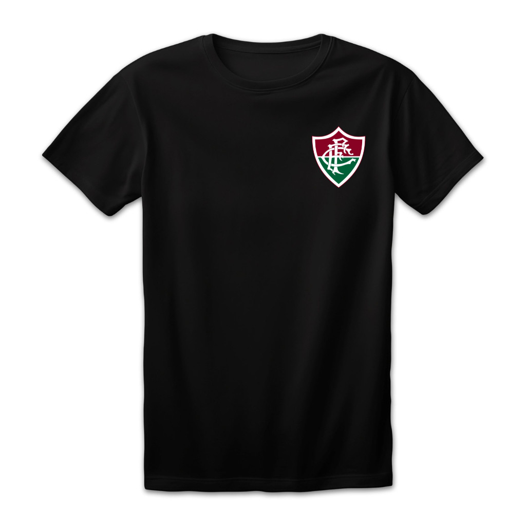 Camiseta Unissex Estampa Fluminense Futebol Algodão Conforto Edição Limitada Verão Dia Promoção