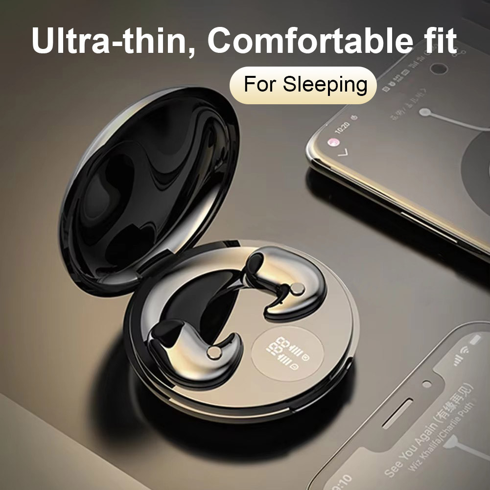 Y39 Mini Fone De Ouvido Sem Fio TWS Para Dormir Jogos HIFI Fones À Prova D'água