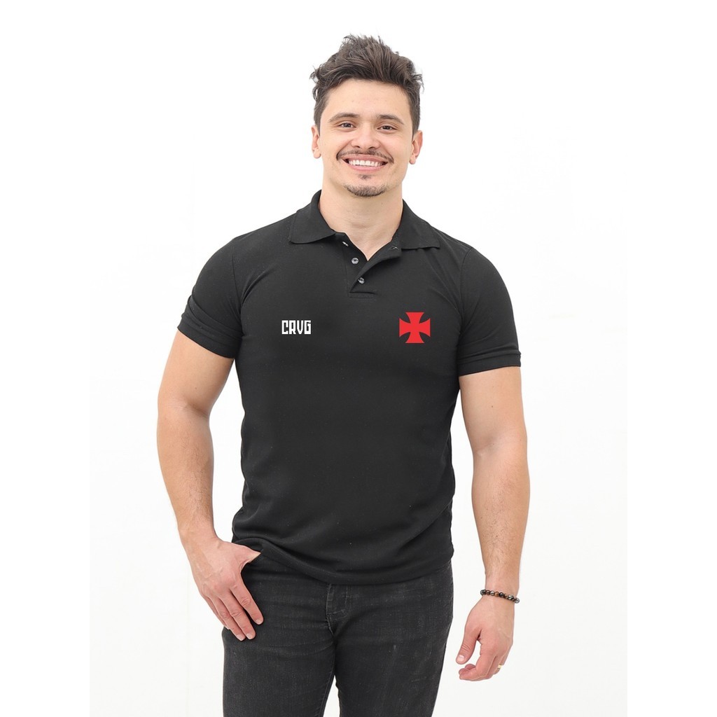 Camisa Polo Masculina Vasco da Gama - Conforto e Paixão em Cada Detalhe!